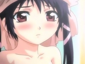 Anime girl gets ass filled by dick