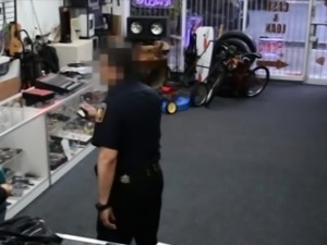 Two sluts get punished for trying to steal at the pawnshop