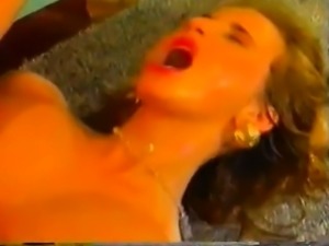 Melodie Kiss, Centrine, Cheryl  in vintage porn video