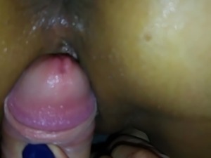 Fucking asian wife with massive creampie ending