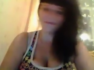 Sexy slut woman on skype