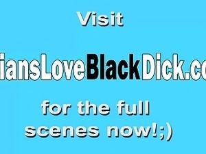 Asian babe Rosemary enjoys black dick