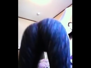 Heavy White Girl Ass Clap In Jeans