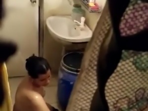 Desi nude bathing
