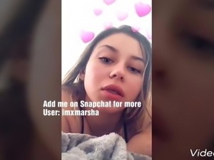 Hot snapchat live videos blondy big boobs american girl