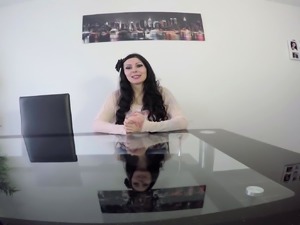 REAL POV CASTING FUCK with HOT GERMAN TEEN and Creampie