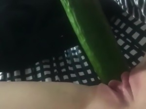 She needs the cucumber
