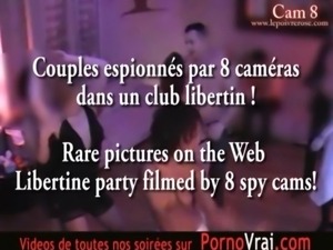 Camera espion en soiree privee ! French spycam153