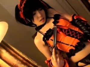 Asian cosplay babe fucked as Karumi tokisaki