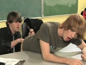 Dominating drama teacher submit twink to blowjob