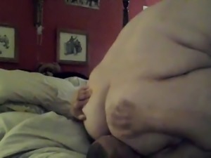 Fat guy facesitting