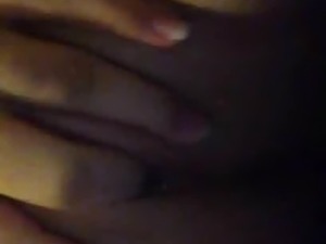 Girl Moaning While Fingering Her Pussy