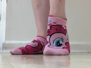 Cute socks and toes.