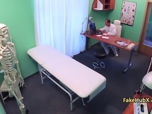Czech doctor fucks busty hotty