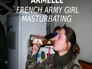 Amateur French Army Girl Armelle - Part 3-5