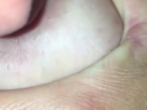 Another video  of me sucking my boobs
