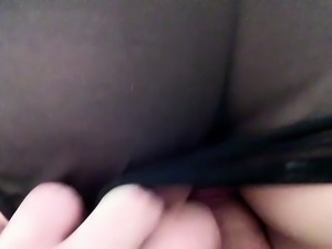 girlfriend in bed fuck transparent panties & beautyful ass