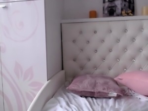 French Asian teen masturbation webcam